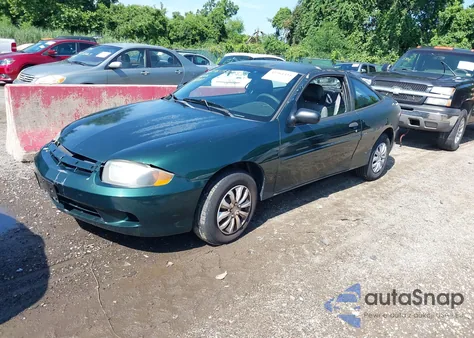 2003 Chevrolet Cavalier from USA, damaged, VIN 1G1JC12F437352084